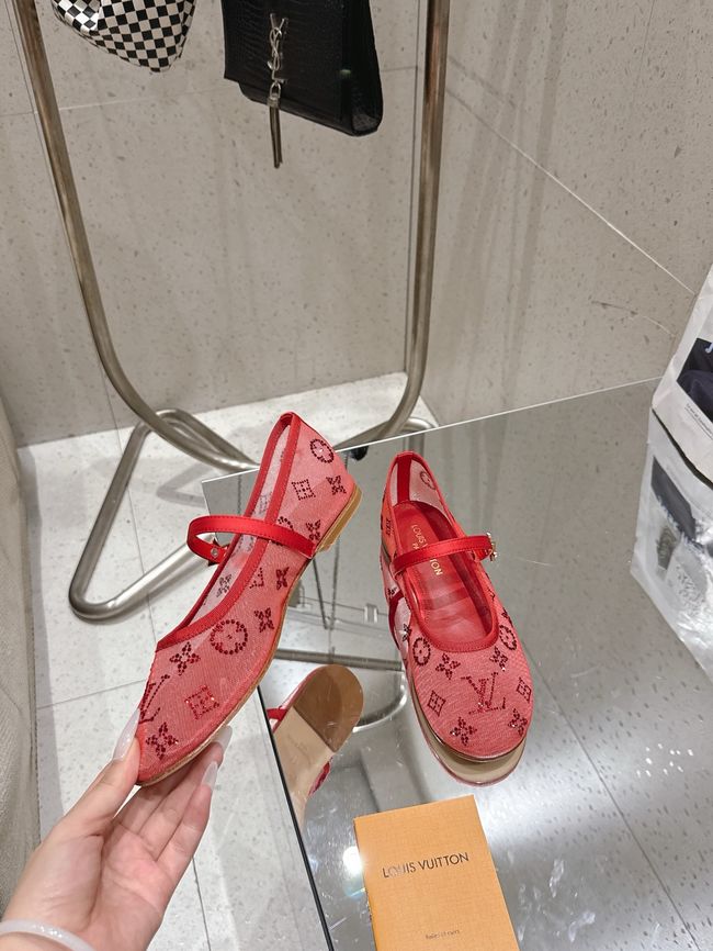 Louis Vuitton Romy Flat Ballerina 1AK24A-5 Louis Vuitton Romy Flat Ballerina 1AK24A-5