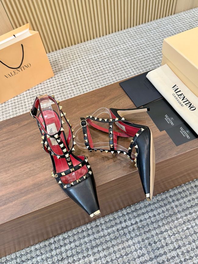 Valentino ROCKSTUD lambskin high heels 10cm 65053-1 Valentino ROCKSTUD lambskin high heels 10cm 65053-1