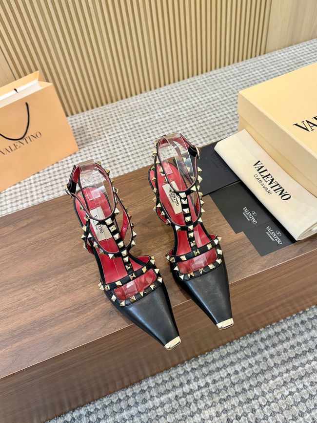 Valentino ROCKSTUD lambskin high heels 10cm 65053-1 Valentino ROCKSTUD lambskin high heels 10cm 65053-1