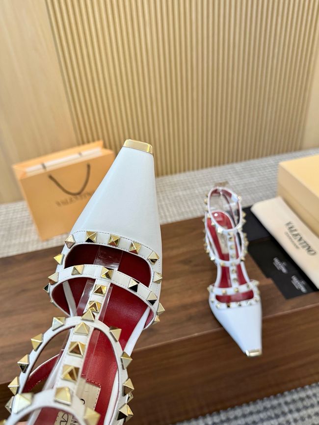 Valentino ROCKSTUD lambskin high heels 10cm 65053-10 Valentino ROCKSTUD lambskin high heels 10cm 65053-10