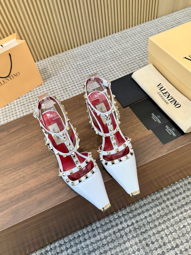 Valentino ROCKSTUD lambskin high heels 10cm 65053-10 Valentino ROCKSTUD lambskin high heels 10cm 65053-10
