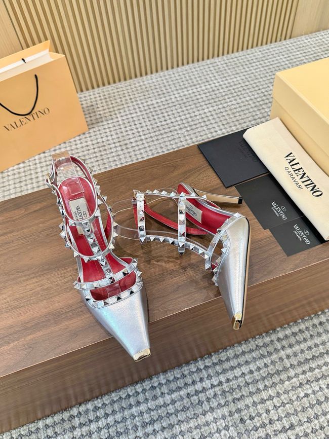 Valentino ROCKSTUD lambskin high heels 10cm 65053-5 Valentino ROCKSTUD lambskin high heels 10cm 65053-5
