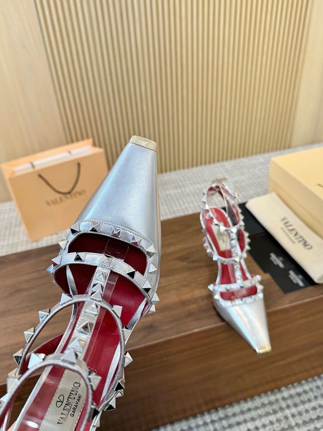 Valentino ROCKSTUD lambskin high heels 10cm 65053-5 Valentino ROCKSTUD lambskin high heels 10cm 65053-5