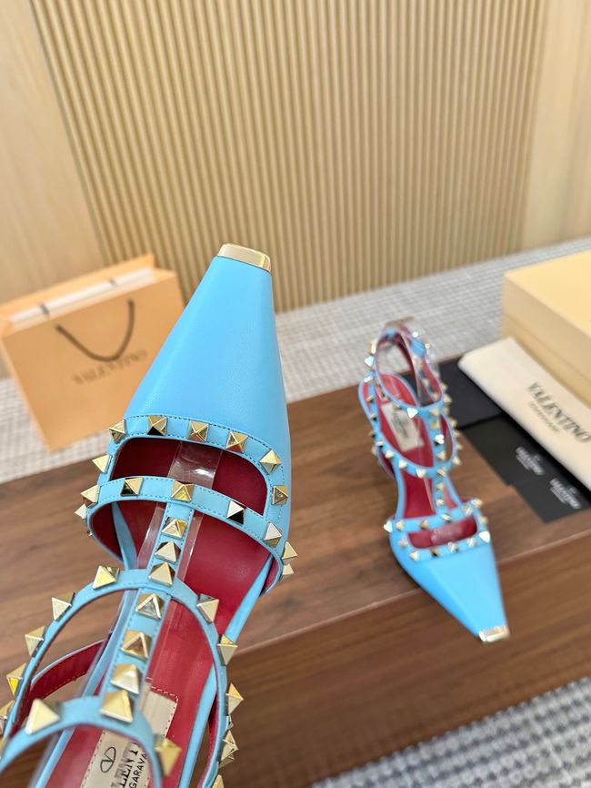 Valentino ROCKSTUD lambskin high heels 10cm 65053-6 Valentino ROCKSTUD lambskin high heels 10cm 65053-6