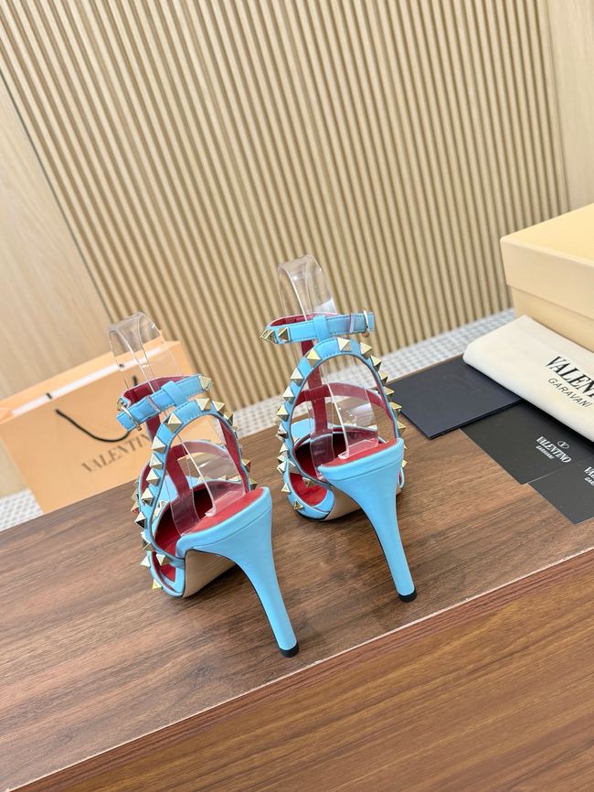 Valentino ROCKSTUD lambskin high heels 10cm 65053-6 Valentino ROCKSTUD lambskin high heels 10cm 65053-6