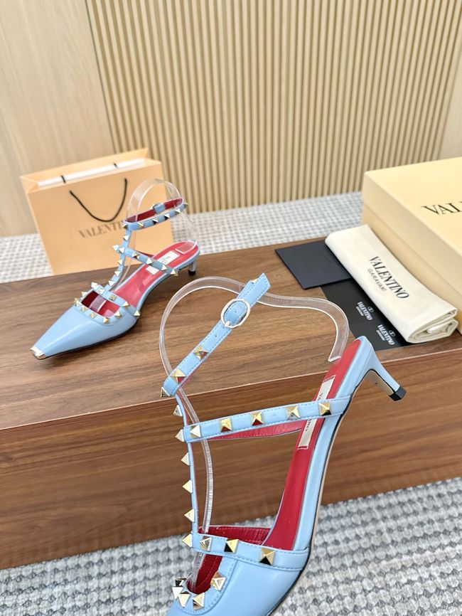 Valentino ROCKSTUD lambskin high heels 4cm 65052-10 Valentino ROCKSTUD lambskin high heels 4cm 65052-10