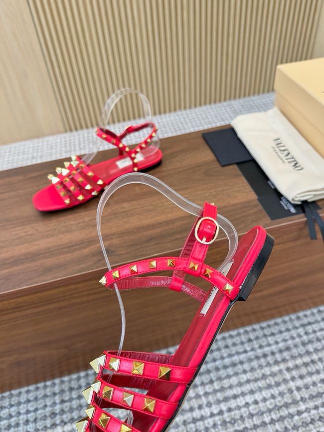 Valentino ROKSTUD lambskin sandal 65076-5 Valentino ROKSTUD lambskin sandal 65076-5