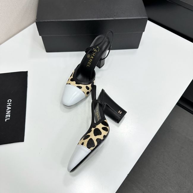 Chanel Slingbacks Lambskin & Mixed Fibers 90mm G47281-4 Chanel Slingbacks Lambskin & Mixed Fibers 90mm G47281-4