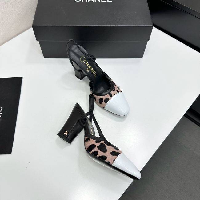 Chanel Slingbacks Lambskin & Mixed Fibers 90mm G47281-6 Chanel Slingbacks Lambskin & Mixed Fibers 90mm G47281-6