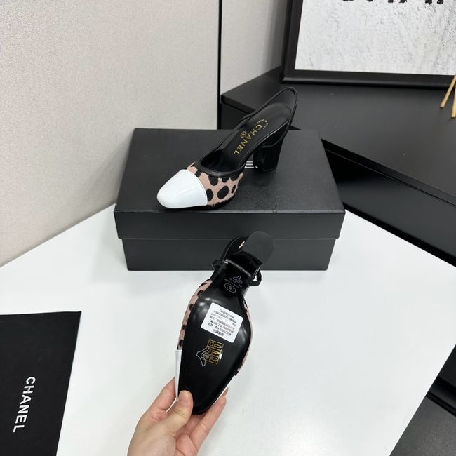 Chanel Slingbacks Lambskin & Mixed Fibers 90mm G47281-6 Chanel Slingbacks Lambskin & Mixed Fibers 90mm G47281-6