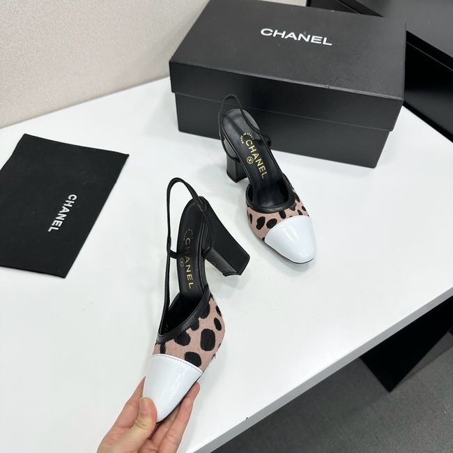 Chanel Slingbacks Lambskin & Mixed Fibers 90mm G47281-6 Chanel Slingbacks Lambskin & Mixed Fibers 90mm G47281-6