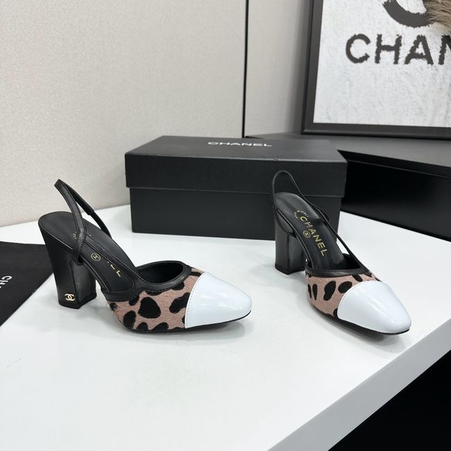 Chanel Slingbacks Lambskin & Mixed Fibers 90mm G47281-6 Chanel Slingbacks Lambskin & Mixed Fibers 90mm G47281-6