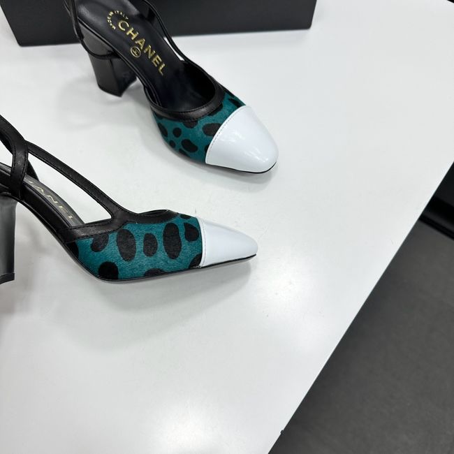Chanel Slingbacks Lambskin & Mixed Fibers 90mm G47281-7 Chanel Slingbacks Lambskin & Mixed Fibers 90mm G47281-7