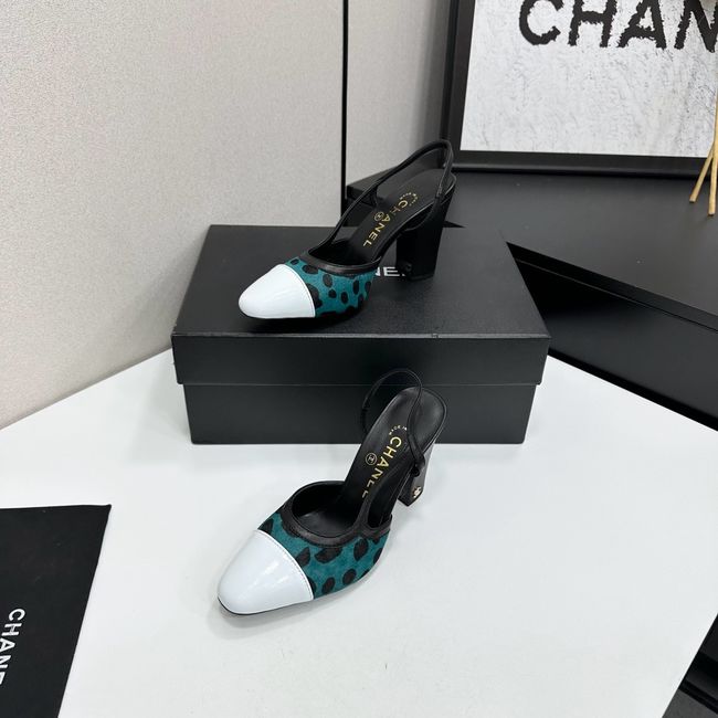 Chanel Slingbacks Lambskin & Mixed Fibers 90mm G47281-7 Chanel Slingbacks Lambskin & Mixed Fibers 90mm G47281-7