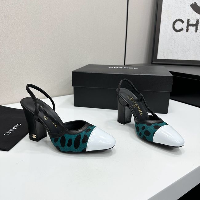 Chanel Slingbacks Lambskin & Mixed Fibers 90mm G47281-7 Chanel Slingbacks Lambskin & Mixed Fibers 90mm G47281-7