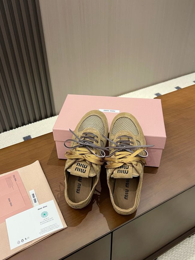 MIUMIU Sneakerina Mix of materials 65082-2 MIUMIU Sneakerina Mix of materials 65082-2
