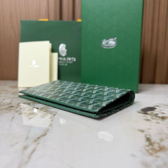 Goyard SAINT-ROCH wallet CL08X green Goyard SAINT-ROCH wallet CL08X green