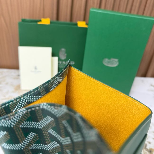 Goyard SAINT-ROCH wallet CL08X green Goyard SAINT-ROCH wallet CL08X green