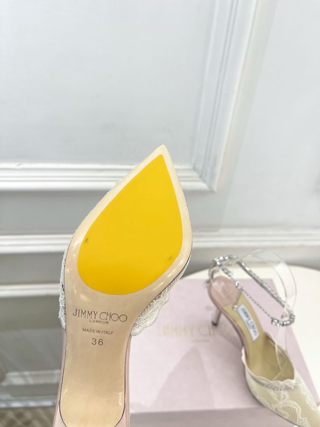 Jimmy Choo slingback pumps 8.5CM 65099-3 Jimmy Choo slingback pumps 8.5CM 65099-3