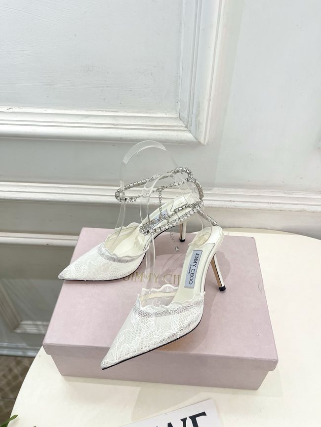 Jimmy Choo slingback pumps 8.5CM 65099-4 Jimmy Choo slingback pumps 8.5CM 65099-4