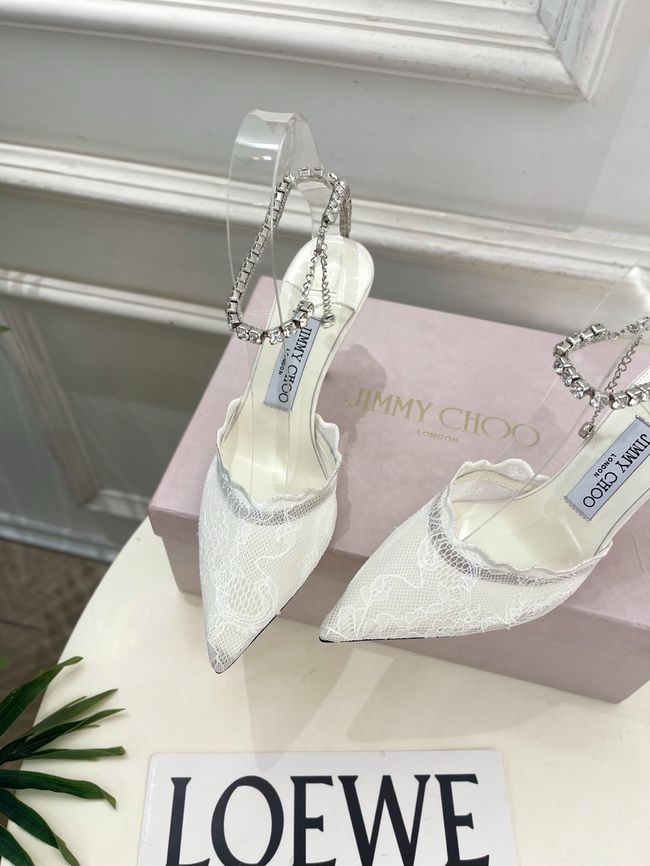 Jimmy Choo slingback pumps 8.5CM 65099-4 Jimmy Choo slingback pumps 8.5CM 65099-4