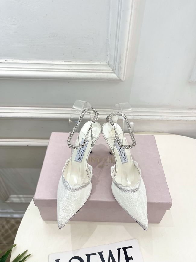 Jimmy Choo slingback pumps 8.5CM 65099-4 Jimmy Choo slingback pumps 8.5CM 65099-4