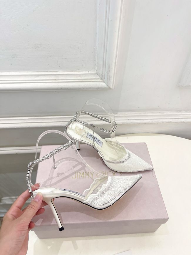 Jimmy Choo slingback pumps 8.5CM 65099-4 Jimmy Choo slingback pumps 8.5CM 65099-4