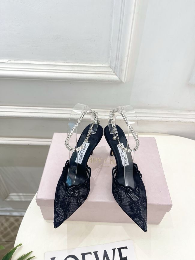 Jimmy Choo slingback pumps 8.5CM 65099-5 Jimmy Choo slingback pumps 8.5CM 65099-5