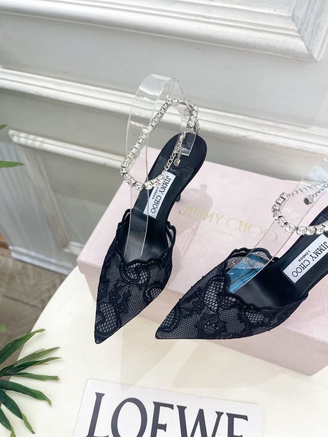 Jimmy Choo slingback pumps 8.5CM 65099-5 Jimmy Choo slingback pumps 8.5CM 65099-5