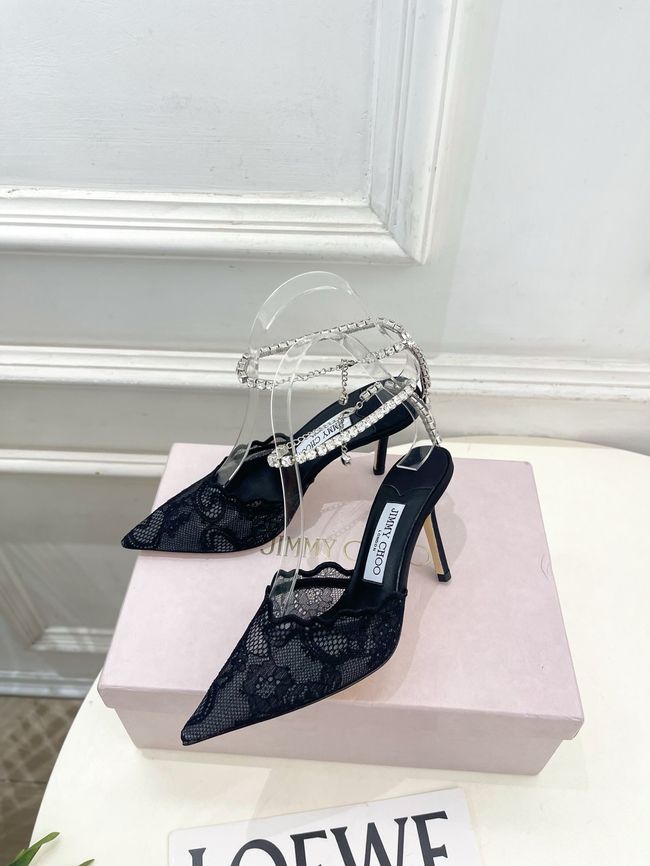 Jimmy Choo slingback pumps 8.5CM 65099-5 Jimmy Choo slingback pumps 8.5CM 65099-5