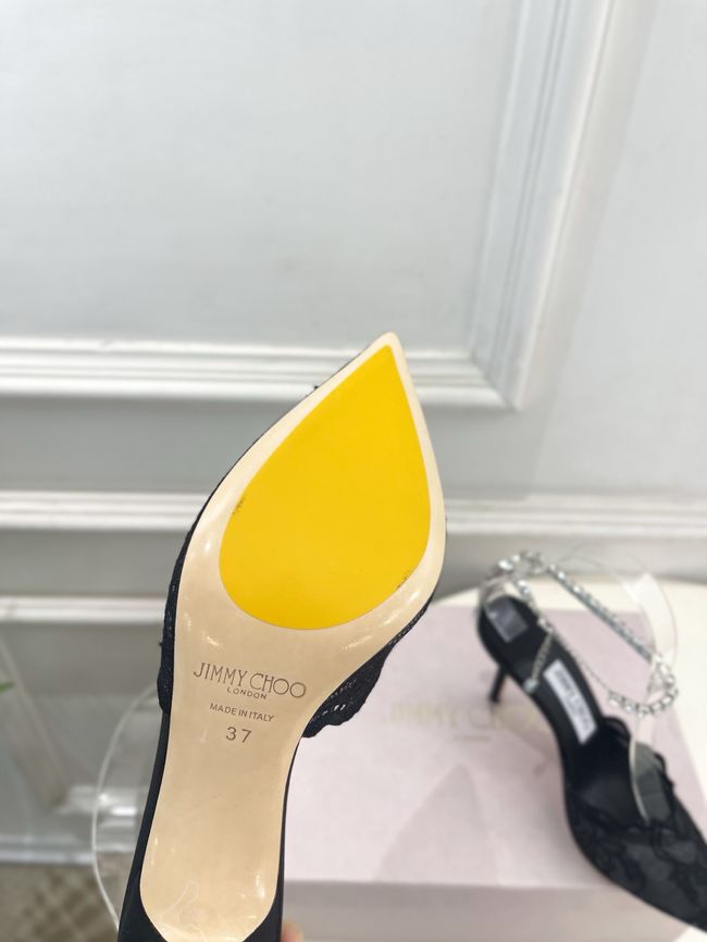 Jimmy Choo slingback pumps 8.5CM 65099-5 Jimmy Choo slingback pumps 8.5CM 65099-5