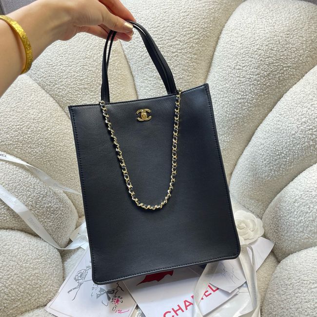 Chanel Small Shopping Bag AS6452 Black Chanel Small Shopping Bag AS6452 Black
