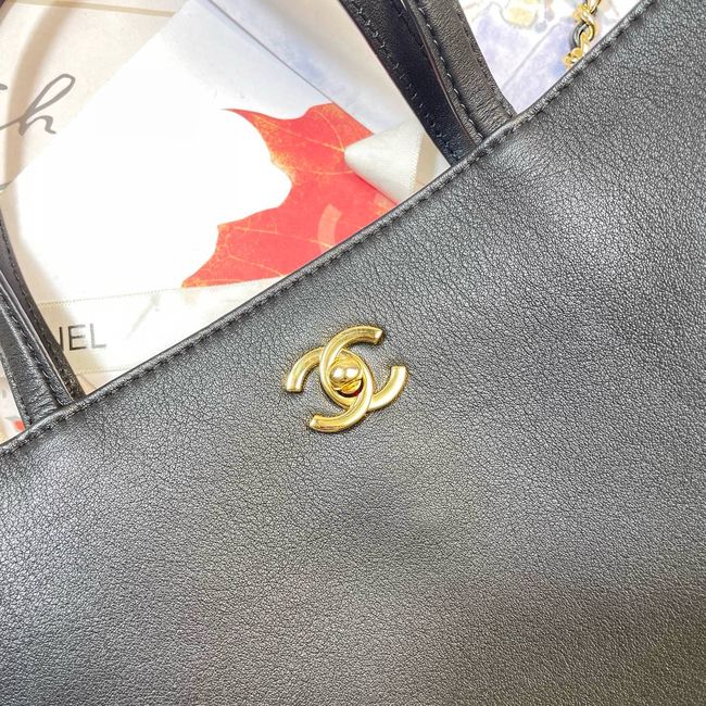 Chanel Small Shopping Bag AS6452 Black Chanel Small Shopping Bag AS6452 Black