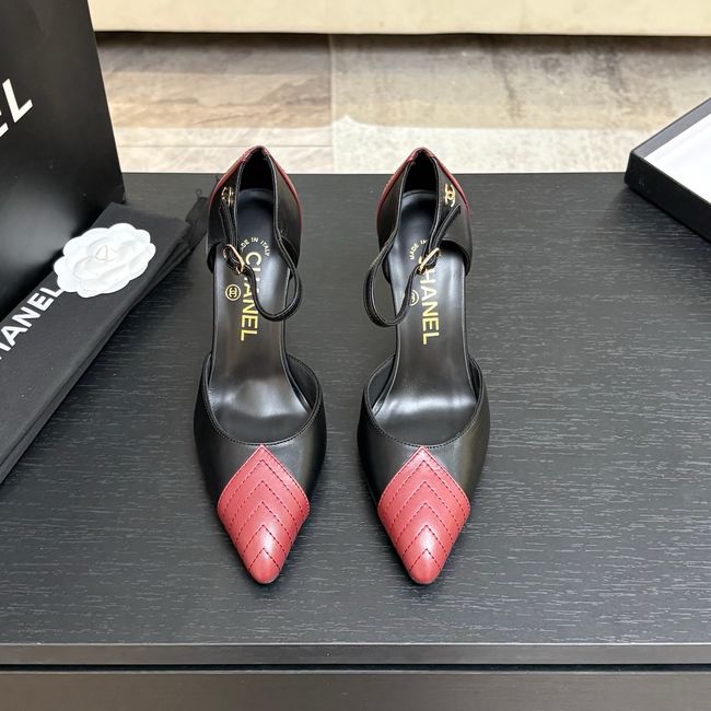 Chanel Lambskin Mary Janes high heels 8.5CM G47287-1 Chanel Lambskin Mary Janes high heels 8.5CM G47287-1