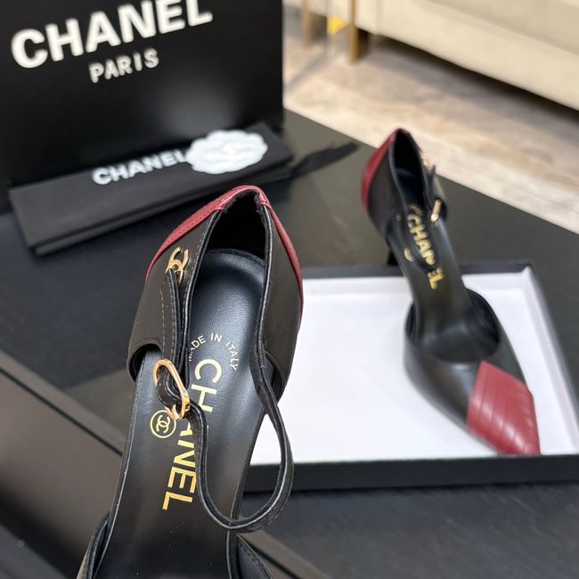 Chanel Lambskin Mary Janes high heels 8.5CM G47287-1 Chanel Lambskin Mary Janes high heels 8.5CM G47287-1
