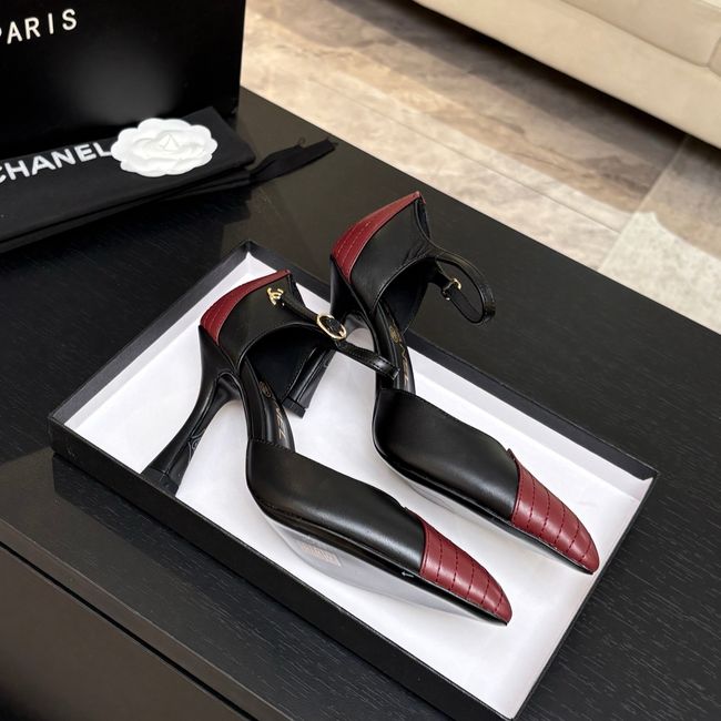 Chanel Lambskin Mary Janes high heels 8.5CM G47287-1 Chanel Lambskin Mary Janes high heels 8.5CM G47287-1
