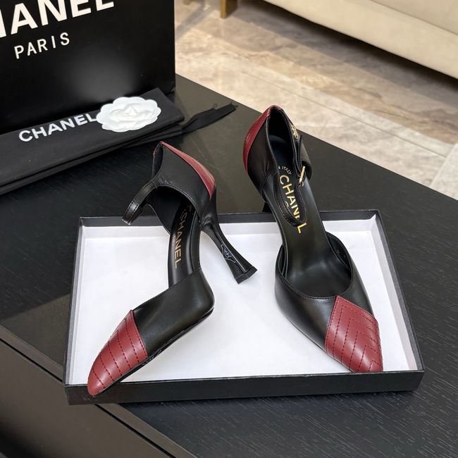 Chanel Lambskin Mary Janes high heels 8.5CM G47287-1 Chanel Lambskin Mary Janes high heels 8.5CM G47287-1