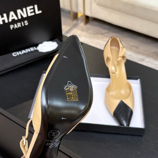 Chanel Lambskin Mary Janes high heels 8.5CM G47287-2 Chanel Lambskin Mary Janes high heels 8.5CM G47287-2