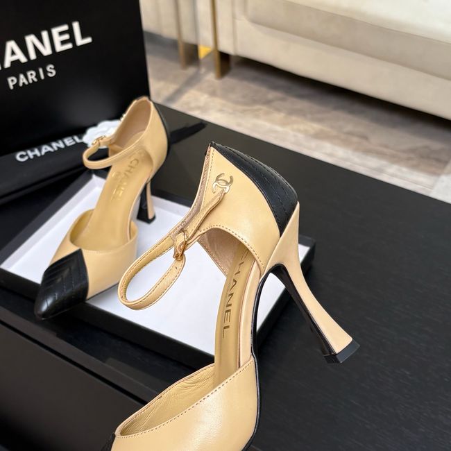 Chanel Lambskin Mary Janes high heels 8.5CM G47287-2 Chanel Lambskin Mary Janes high heels 8.5CM G47287-2