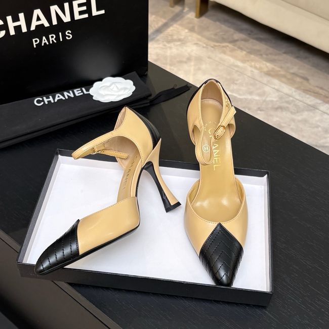 Chanel Lambskin Mary Janes high heels 8.5CM G47287-2 Chanel Lambskin Mary Janes high heels 8.5CM G47287-2
