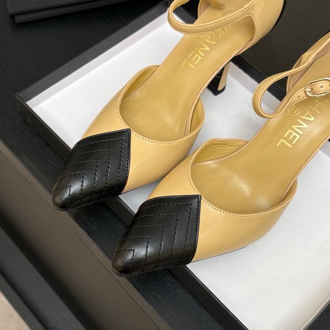 Chanel Lambskin Mary Janes high heels 8.5CM G47287-2 Chanel Lambskin Mary Janes high heels 8.5CM G47287-2
