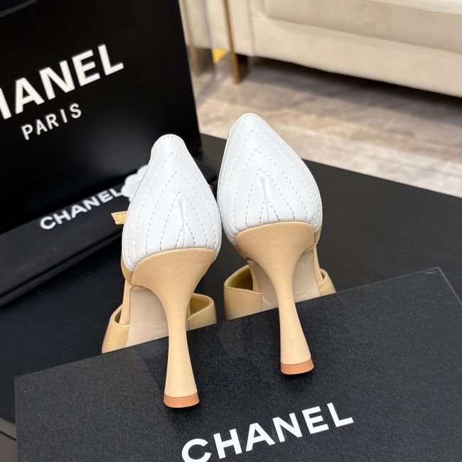 Chanel Lambskin Mary Janes high heels 8.5CM G47287-3 Chanel Lambskin Mary Janes high heels 8.5CM G47287-3