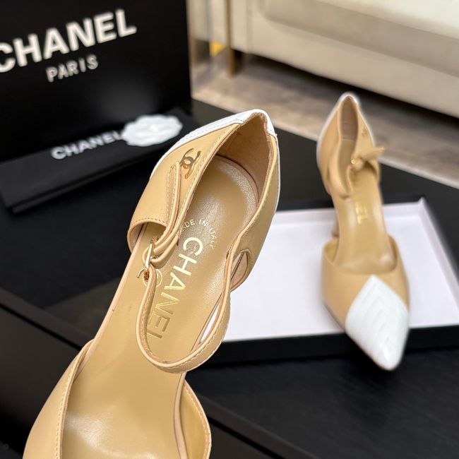 Chanel Lambskin Mary Janes high heels 8.5CM G47287-3 Chanel Lambskin Mary Janes high heels 8.5CM G47287-3
