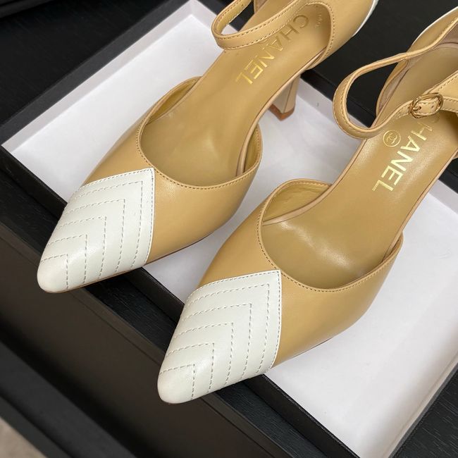 Chanel Lambskin Mary Janes high heels 8.5CM G47287-3 Chanel Lambskin Mary Janes high heels 8.5CM G47287-3