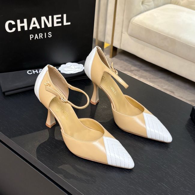 Chanel Lambskin Mary Janes high heels 8.5CM G47287-3 Chanel Lambskin Mary Janes high heels 8.5CM G47287-3