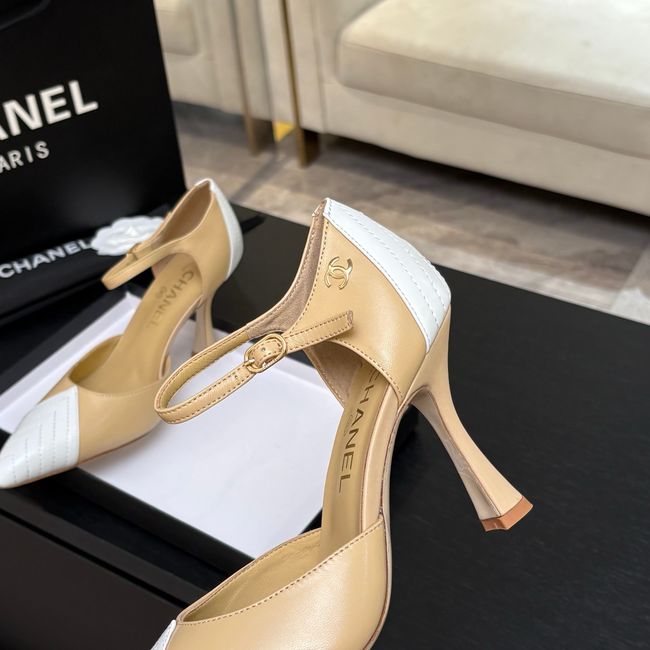 Chanel Lambskin Mary Janes high heels 8.5CM G47287-3 Chanel Lambskin Mary Janes high heels 8.5CM G47287-3