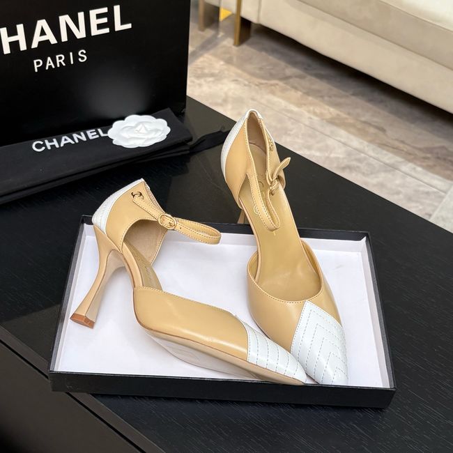 Chanel Lambskin Mary Janes high heels 8.5CM G47287-3 Chanel Lambskin Mary Janes high heels 8.5CM G47287-3