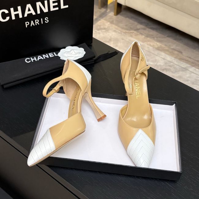 Chanel Lambskin Mary Janes high heels 8.5CM G47287-3 Chanel Lambskin Mary Janes high heels 8.5CM G47287-3