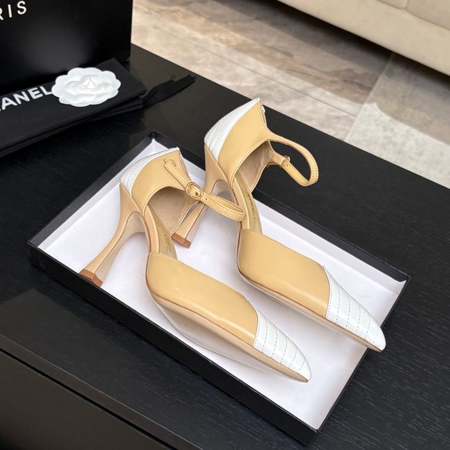 Chanel Lambskin Mary Janes high heels 8.5CM G47287-3 Chanel Lambskin Mary Janes high heels 8.5CM G47287-3