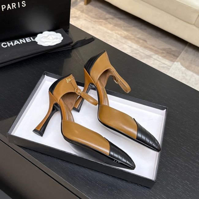 Chanel Lambskin Mary Janes high heels 8.5CM G47287-5 Chanel Lambskin Mary Janes high heels 8.5CM G47287-5